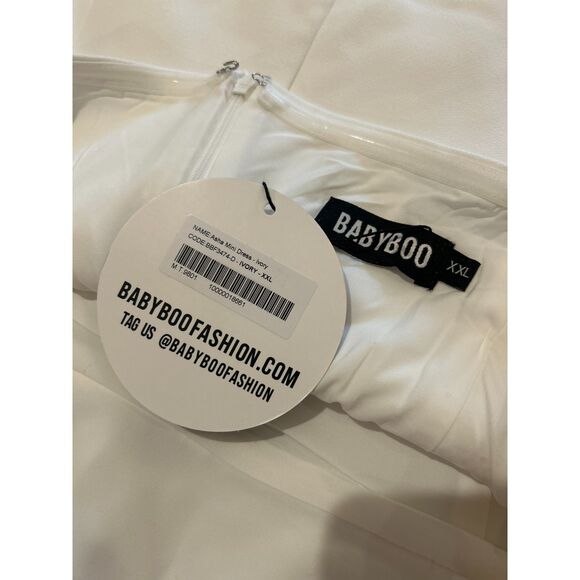 ✨Babyboo | Asha Mini Dress Ivory | NWT | Bridal Shower, Graduation, Date Night - Picture 5 of 6